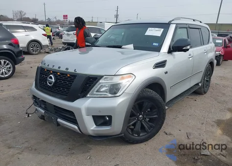 2017 Nissan Armada Sl from USA, damaged, VIN JN8AY2ND7H9009293